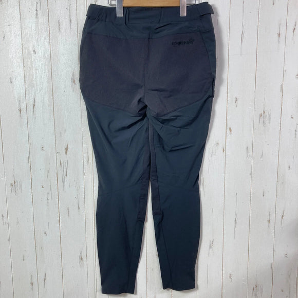 【Women's M ブラック系】 Norrona ( ノローナ ) フォルケティン ラギッド スリムパンツ Falketind Rugged Slim Pants ナイロン ウェア ボトムス ロングパンツ ソフトシェル z00056624  ソフトシェル ロングパンツ