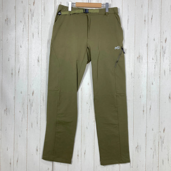 【Men's L グリーン系】 Millet ( ミレー ) モンテローザ パンツ Monterosa Pants ナイロン ウェア ボトムス ロングパンツ ソフトシェル z00058969  ソフトシェル ロングパンツ ボトムス ウェア