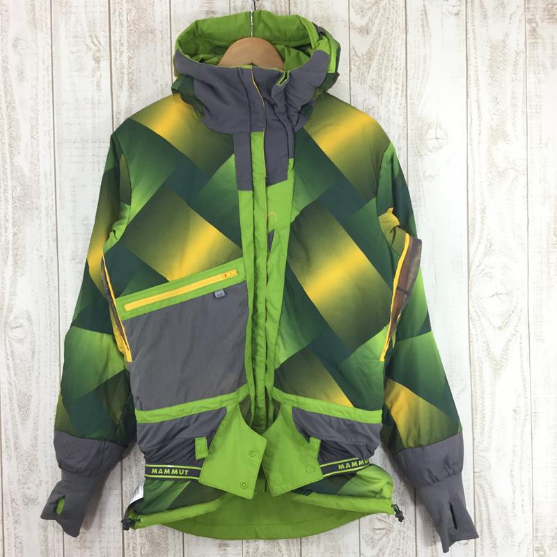 【Men's S イエロー系】 Mammut ( マムート ) エリッツ ジャケット Eriz Jacket 1010-14180 International Men's 6151 Peridot-Yellow 化繊インサレーション アウター ジャケット トップス