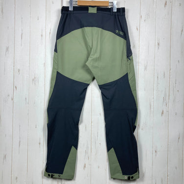 Men's Small Green Direct Alpine Mountaineer Tech 1.0 Khaki Nylon Softshell Pants (Z00053634)