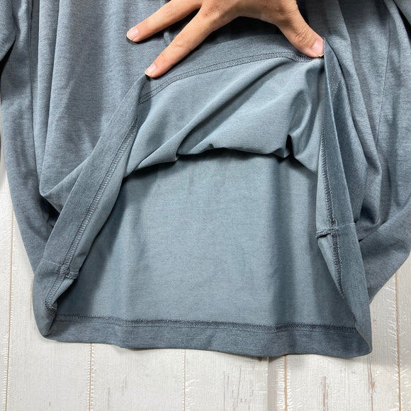 【Men's M グレー系】 Montbell ( モンベル ) WIC. ロングスリーブ T Wickron Long Sleeve T 吸汗速乾 通気性 UVカット ポリエステル ウェア トップス インナー シャツ ロングスリーブTシャツ クルーネック 化繊
