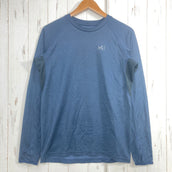 【Men's S ネイビー系】 Millet ( ミレー ) キャスター ウール クルー ロングスリーブ CASTOR WOOL CREW LS ポリエステル ウェア トップス インナー シャツ ロングスリーブTシャツ クルーネック 化繊 z00057830 化繊
