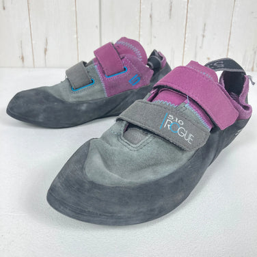 Women's 23.5cm Gray Fiveten 5.10 Rogue VCS Leather Rock Climbing Shoes (z00053554)