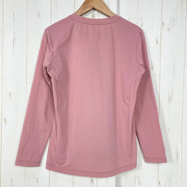 [Women's S Pink] Finetrack Drolt Quad Long Sleeve Polyester Wear Top Inner Shirt Long Sleeve T-Shirt Crew Neck Synthetic Fiber z00059219 Synthetic Fiber Long Sleeve T-Shirt Crew