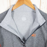 【Men's L グレー系】 Millet ( ミレー ) アイラ ジップ ロングスリーブ Eira Zip Longsleeve MIV01808 Men's Charcoal Heather 化繊 アウター ジャケット トップス ウェア - 【公式】2ndGEAR（セカンドギア）Webショップ【登山用品・アウトドア用品専門 買取販売店】