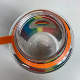 【均码 红色】REI（户外用品公司）Nalgene 1000ml 水瓶，罕见彩虹色，硬壳水瓶 z00054332