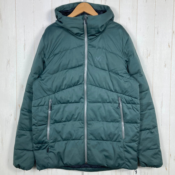 【Men's M グリーン系】 Millet ( ミレー ) イワテ ストレッチ ジャケット IWATE STRETCH JKT 化繊ダウン ウェア トップス アウター ジャケット 化繊インサレーション z00055654  化繊インサレーション アウター ジャケッ