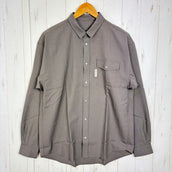 【Men's XL ブラウン系】 Ridge Mountain Gear ( リッジマウンテンギア ) メリノ ベーシック ロングスリーブ シャツ Merino Basic Long Sleeve Shirt Cinder Brown z00058947 Cinder