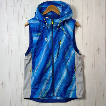 【Men's M ブルー系】 Marmot ( マーモット ) コンバーチブル ウィンド ジャケット Convertible Wind Jacket ポリエステル ウェア トップス アウター ジャケット ウィンドシェル ベスト z00055060  ウィンドシェル - 0