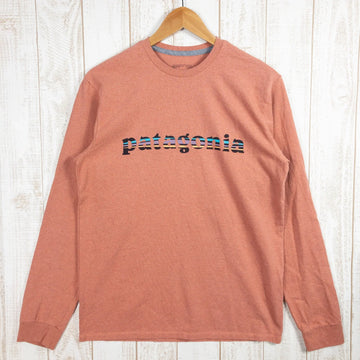 【Men's XS オレンジ系】 Patagonia ( パタゴニア ) ロングスリーブ '73 テキスト ロゴ レスポンシビリティー L/S ’73 Text Logo Responsibili Tee コットン 37780 International Men's - 【公式】2ndGEAR（セカンドギア）Webショップ【登山用品・アウトドア用品専門 買取販売店】