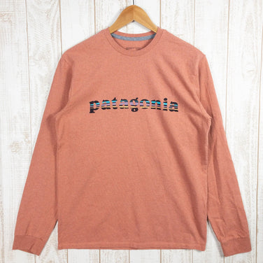 【Men's XS オレンジ系】 Patagonia ( パタゴニア ) ロングスリーブ '73 テキスト ロゴ レスポンシビリティー L/S ’73 Text Logo Responsibili Tee コットン 37780 International Men's - 【公式】2ndGEAR（セカンドギア）Webショップ【登山用品・アウトドア用品専門 買取販売店】