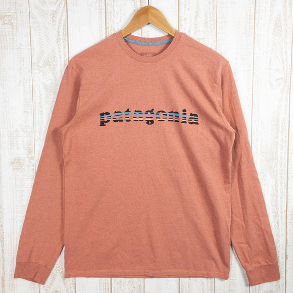 【Men's XS オレンジ系】 Patagonia ( パタゴニア ) ロングスリーブ '73 テキスト ロゴ レスポンシビリティー L/S ’73 Text Logo Responsibili Tee コットン 37780 International Men's - 【公式】2ndGEAR（セカンドギア）Webショップ【登山用品・アウトドア用品専門 買取販売店】