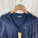 【Women's M ネイビー系】 Salomon ( サロモン ) グリッド ミッド フルジップ ウィメン GRID MID FZ W ポリエステル ウェア トップス アウター ジャケット フリース z00057601  フリース アウター ジャケット トップス ウェ-3