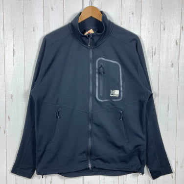 Unisex L Black Karrimor Quick Dry Zip-up Polyester Fleece Jacket (z00053895)