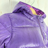 【Baby's 2T パープル系】 2013 Patagonia ( パタゴニア ) ハイロフト ダウンセーター フーディ Hi Loft Down Sweater Hoodie PUR ダウン ウェア トップス アウター ジャケット ダウンインサレーション z0005
