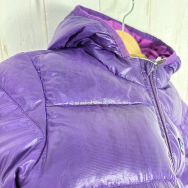 【Baby's 2T パープル系】 2013 Patagonia ( パタゴニア ) ハイロフト ダウンセーター フーディ Hi Loft Down Sweater Hoodie PUR ダウン ウェア トップス アウター ジャケット ダウンインサレーション z0005