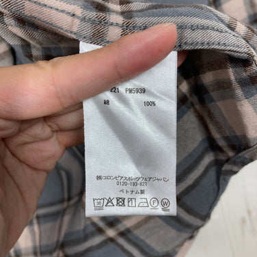 【Men's XL ベージュ系】 Columbia ( コロンビア ) オーガスタビュー ロングスリーブ シャツ フランネルシャツ ネルシャツ コットン ウェア トップス インナー シャツ ロングスリーブシャツ コットン z00059472  コットン ロングスリーブ