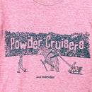 【Unisex 1 レッド系】 And Wander ( アンドワンダー ) パウダー クルーザー Tシャツ AW43-JT067 Unisex コットン ショートスリーブTシャツ クルーネック インナー シャツ トップス ウェア - 【公式】2ndGEAR（セカンドギア）Webショップ【登山用品・アウトドア用品専門 買取販売店】