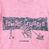 【Unisex 1 レッド系】 And Wander ( アンドワンダー ) パウダー クルーザー Tシャツ AW43-JT067 Unisex コットン ショートスリーブTシャツ クルーネック インナー シャツ トップス ウェア - 【公式】2ndGEAR（セカンドギア）Webショップ【登山用品・アウトドア用品専門 買取販売店】