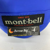 【Unisex OneSize ネイビー系】 Montbell ( モンベル ) スーパーストレッチ バロウバッグ #4 Super Stretch Burrow Bag #4 ブルーリッジ / BLRI 化繊ダウン スリーピングシステム 寝袋 化繊シュラフ z00060021