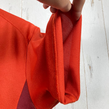 【Men's L オレンジ系】 Montbell ( モンベル ) ウイックロン ZEO T ポリエステル ウェア トップス インナー シャツ ショートスリーブTシャツ クルーネック 化繊 z00053623  化繊 ショートスリーブTシャツ クルーネック インナー