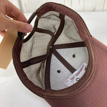 【OneSize ブラウン系】 Patagonia ( パタゴニア ) フィッツ ロイ バイソン ロープロ トラッカー ハット Fitz Roy Bison Lopro Trucker Hat オーガニックコットン ウェア ウェア小物 ヘッドウェア キャップ z00