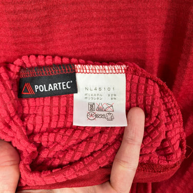 【Women's M レッド系】 The North Face ( ザ・ノースフェイス ) パワードライ グリッド フーディ Powerdry Grid Hoodie ポリエステル ウェア トップス アウター ジャケット フリース ポーラテック・パワードライ z000