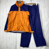 【Men's L オレンジ系】 Lbreath ( エルブレス ) セットアップ レインスーツ Set Up Rain Suit ナイロン ウェア セットアップ レインスーツ レインシェル z00060674  レインスーツ レインシェル セットアップ ウェア