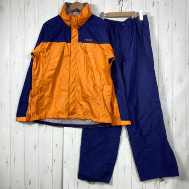【Men's L オレンジ系】 Lbreath ( エルブレス ) セットアップ レインスーツ Set Up Rain Suit ナイロン ウェア セットアップ レインスーツ レインシェル z00060674  レインスーツ レインシェル セットアップ ウェア