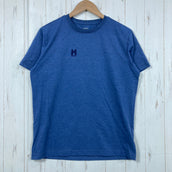 【Men's S ネイビー系】 Millet ( ミレー ) インセクト バリヤー M ロゴ Tシャツ ショート スリーブ INSECT BARRIER M LOGO T-SHIRT SHORT SLEEVE 防虫 吸水速乾 UPF20 ポリエステル ウェア トップ