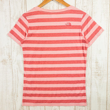 【Women's M ピンク系】 The North Face ( ザ・ノースフェイス ) ショート スリーブ ボーダー クルー T S/S Border Crew ポリエステル ウェア トップス インナー シャツ ショートスリーブTシャツ クルーネック 化繊 z00 - 【公式】2ndGEAR（セカンドギア）Webショップ【登山用品・アウトドア用品専門 買取販売店】