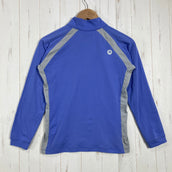 【Women's M ブルー系】 Marmot ( マーモット ) ウィメンズ クライムスキン ハーフジップ ロングスリーブ W's Climb Skin Half-Zip L/S 吸汗速乾 UVカット UPF30 抗菌防臭 ポリエステル ウェア トップス インナー
