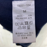 Men's Medium Navy Teton Bros Axio Lite Non Sleeve Wool Top, Tank Top, Sleeveless Shirt, z00054483