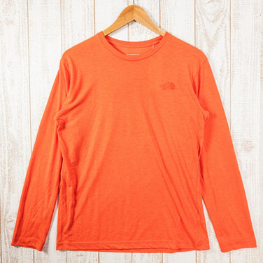【Men's L オレンジ系】 The North Face ( ザ・ノースフェイス ) ロングスリーブ フラッシュドライ メリノクルー ポリエステル NT32088 Asian Men's ウール ロングスリーブTシャツ クルーネック インナー シャツ トップス - 【公式】2ndGEAR（セカンドギア）Webショップ【登山用品・アウトドア用品専門 買取販売店】