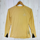 【Women's XS イエロー系】 Klattermusen ( クレッタルムーセン ) ファフネ クルー Fafne Crew ウェア トップス インナー シャツ ロングスリーブTシャツ クルーネック ウール z00058166  ウール ロングスリーブTシャツ クル-1