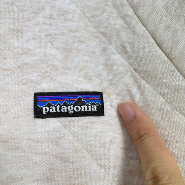 【Women's M ベージュ系】 2018 Patagonia ( パタゴニア ) オーガニック コットン キルト クルー Organic Cotton Quilt Crew CALC オーガニックコットン ウェア トップス アウター ジャケット コットン z0005