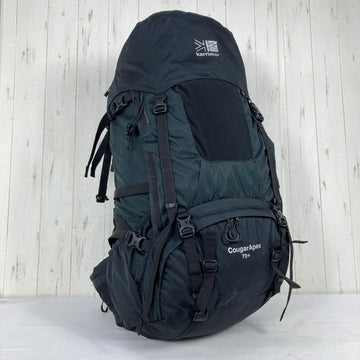 【Unisex OneSize ブラック系】 Karrimor ( カリマー ) クーガー エーペックス 70プラス CougarApex 70+ Black SAシステム 2気室 フロントアクセス ナイロン バッグ ストレージ バックパック 容量【55L～79L】 z00061 - 0