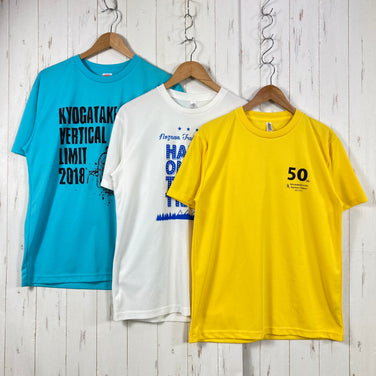 【Unisex L ブルー系】 Columbia ( コロンビア ) モントレイル・マウンテンハードウェア・北信濃トレイルフリークス イベントT 計3点セット バルク販売 卸売り ウェア トップス インナー シャツ ショートスリーブTシャツ クルーネック 化繊 z0