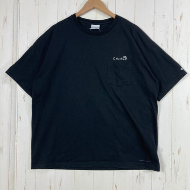 【Men's XL ブラック系】 Columbia ( コロンビア ) クレストトゥーバレーショートスリーブT シャツ コットン ウェア トップス インナー シャツ ショートスリーブシャツ コットン z00059477  コットン ショートスリーブシャツ インナー シ