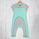 【Baby's 18M グリーン系】 Patagonia ( パタゴニア ) オーガニックコットン ストライプ ロンパース Organic Cotton Stripe Romper オーガニックコットン ウェア オールインワン つなぎ z00059876  オールインワン