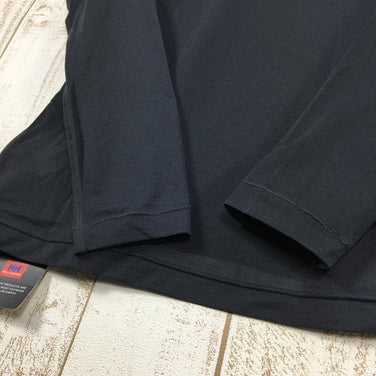 【Men's S チャコール系】Helly Hansen ( ヘリーハンセン ) インナーボーダー Vネック ロングスリーブ Tシャツ ベースレイヤー HY99816 Asian Men's 化繊 ロングスリーブTシャツ クルーネック インナー シャツ トップス ウェア - 【公式】2ndGEAR（セカンドギア）Webショップ【登山用品・アウトドア用品専門 買取販売店】
