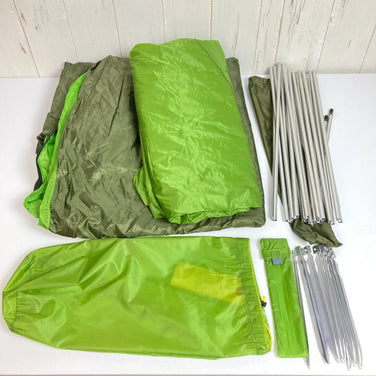 Heritage Hi-Revo 2 Nylon Mountain Tent, Green, One Size, Camping Gear