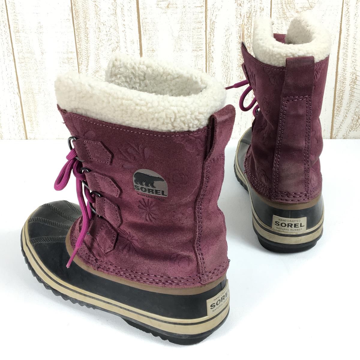 【女款23.0cm紫色】Sorel 1964 Pack Graphic 13女式NL1966女式雪地靴鞋类