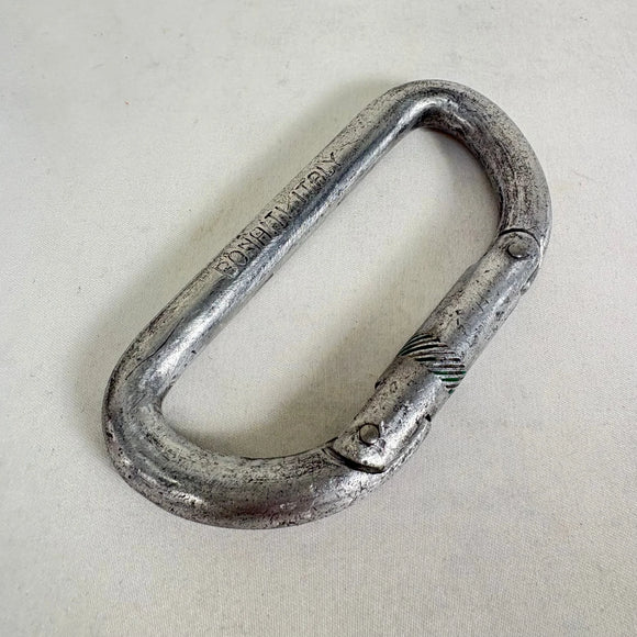 【OneSize シルバー系】 1970s BONAITI（ボナイティ／ボナッティ） ヴィンテージ D型カラビナ 4点セット Vintage D Carabiner 4-Piece Set イタリア製 D型 カラビナ 4点 ロッククライミングギア z00061780
