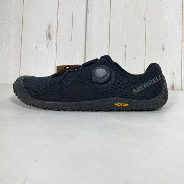 【Men's 26.5cm ブラック系】 Merrell ( メレル ) ベイパー グローブ 6 ボア Vapor Glove 6 Boa BOA Fit System / Vibram Ecostep Recycle / ベアフット フットウェア スニーカー ライフスタイル
