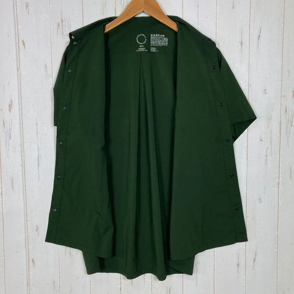 【Men's S グリーン系】 Yamatomichi ( 山と道 ) UL ショートスリーブ シャツ UL Short Sleeve Shirt			 ポリエステル ウェア トップス インナー シャツ ショートスリーブシャツ 化繊 z00060595  化繊 ショ