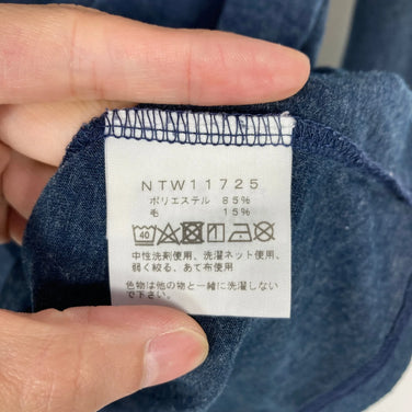 【女款 XL 海军蓝】 The North Face ( 北面 ) 长袖 RDT 羊毛圆领涤纶上衣 内搭 T恤 长袖 T恤 圆领 羊毛 z00058999 羊毛 长袖