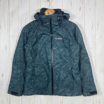 【Women's S ブラック系】 Columbia ( コロンビア ) ウィリバード インターチェンジ ジャケット Whirlibird Interchange Jacket Omni-Tech / Omni-Heat / 3in1 化繊ダウン ウェア トップス アウ