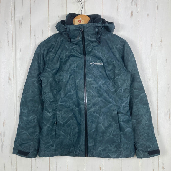 【Women's S ブラック系】 Columbia ( コロンビア ) ウィリバード インターチェンジ ジャケット Whirlibird Interchange Jacket Omni-Tech / Omni-Heat / 3in1 化繊ダウン ウェア トップス アウ