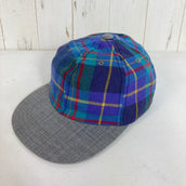 【Unisex OneSize ネイビー系】 Brown By 2Tacs ( ブラウン By ツータックス ) ウインター マドラス キャップ Winter Madras Cap 生産終了モデル 入手困難 Winter Madras ウール100% ウール ウェア ウェア小物